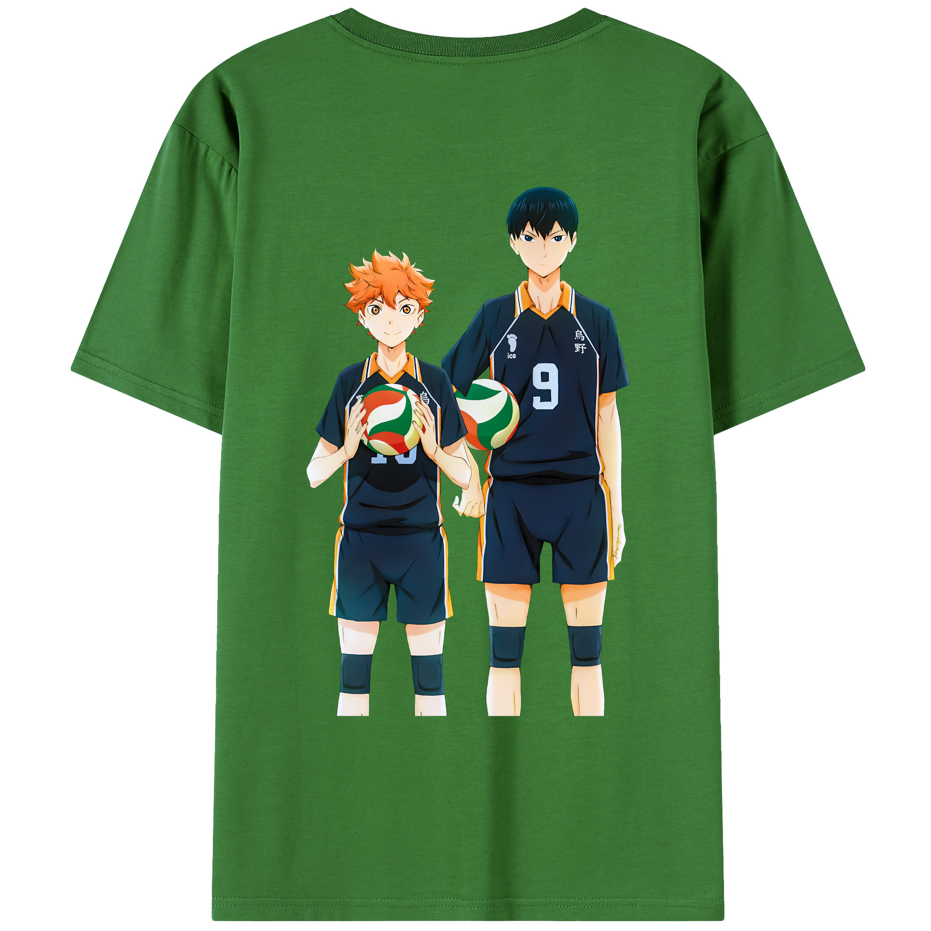 （画像用） ハイキュー!! Haikyu!! レディース半袖Tシャツ(バックプリント)
